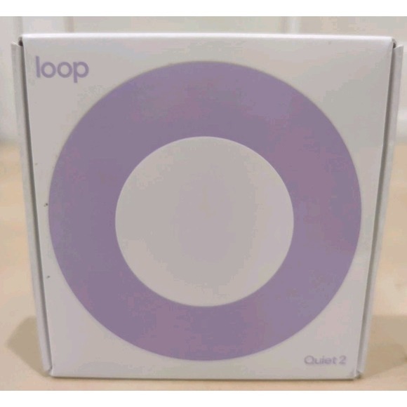 Loop Quiet 2 Ear Plugs for Noise Reduction 14 Rating  (Violet)  New/ Sealed - Picture 1 of 3